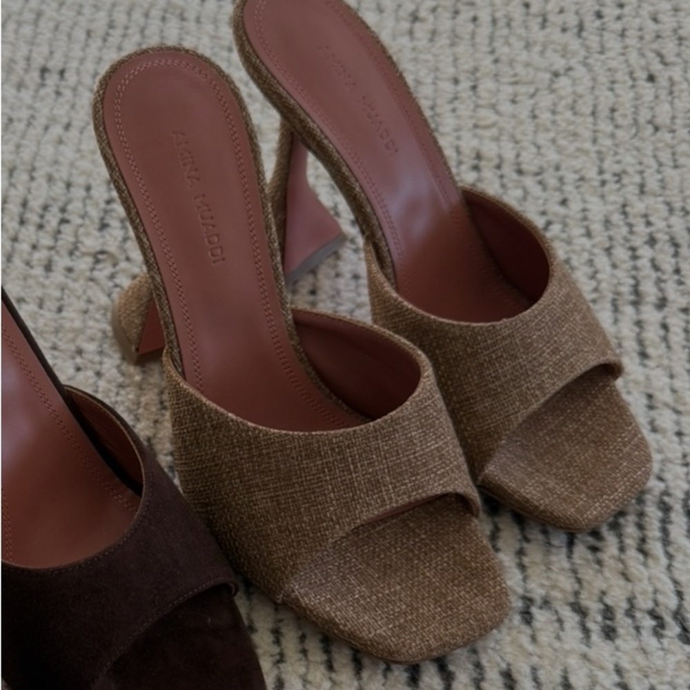 Amina Muaddi 36 BNIB LUPITA Women's Heels